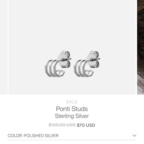 Miansai Jewelry - Miansai Silver Earrings